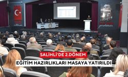 Salihli’de 2.dönem eğitim hazırlıkları masaya yatırıldı