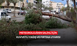 Meteorolojiden Salihli için kuvvetli yağış ve fırtına uyarısı