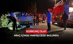 Gece yarısı dehşet! Araç içinde yanarak can verdi