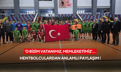 ‘O bizim vatanımız, memleketimiz’… Hentbolculardan anlamlı paylaşım !