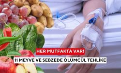 Her gün tüketiyoruz! Uzmanlar 11 meyve ve sebze için alarm verdi
