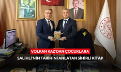 Volkan Kaz’dan çocuklara Salihli’nin tarihini anlatan sihirli kitap