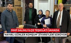 MHP Salihli İlçe Teşkilatı sahada: ‘Hayırlı Günler Komşum’ ziyaretleri sürüyor
