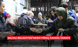 Salihli Belediyesi’nden Miraç Kandili ikramı