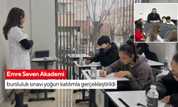 Emre Seven Akademi bursluluk sınavı yoğun katılımla gerçekleştirildi