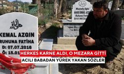 Karne günü kabir başında gözyaşı! Maganda kurşunuyla ölen Kemal unutulmadı