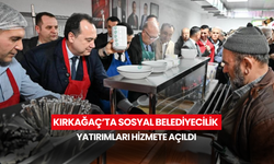 Kırkağaç’ta sosyal belediyecilik yatırımları hizmete açıldı