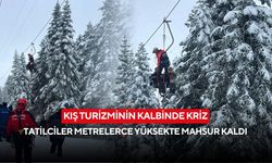 Kış turizminin kalbinde kriz: Tatilciler metrelerce yüksekte mahsur kaldı