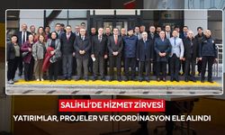Salihli’de hizmet zirvesi: Yatırımlar, projeler ve koordinasyon ele alındı