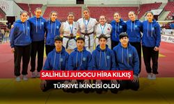 Salihlili Judocu Hira Kılkış Türkiye ikincisi oldu