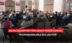 Salihli Belediyesi Türk Sanat Müziği Korosu müzikseverlerle buluşuyor