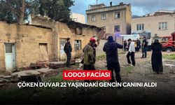 Lodos faciası: Çöken duvar 22 yaşındaki gencin canını aldı