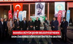 Manisa Büyükşehir Belediyesi’nden don zararına uğrayan üreticiye destek