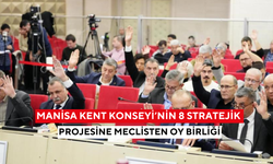 Manisa kent Konseyi’nin 8 stratejik projesine meclisten oy birliği