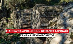 Manisa’da Apollon’un kehanet tapınağı zamana meydan okuyor