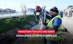 MASKİ’den tehlike arz eden derelerde güvenlik hamlesi