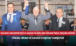 Salihli Madeni Eşya Sanatkârları Odası’nda seçim günü: Yüksel Hisar ve Hasan Coşkun yarışıyor