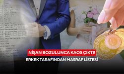 Nişan bozulunca IBAN gönderdiler: Liste ortaya çıktı, rakam dudak uçuklattı