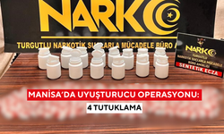 Manisa’da uyuşturucu operasyonu: 4 tutuklama