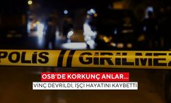 OSB’de korkunç anlar… Vinç devrildi, işçi hayatını kaybetti