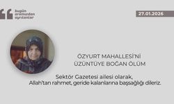 Özyurt Mahallesi’ni üzüntüye boğan ölüm