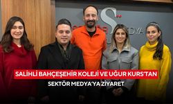 Salihli Bahçeşehir Koleji ve Uğur Kurs’tan Sektör Medya’ya ziyaret