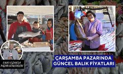 Salihli Çarşamba Pazarı’nda Balık Fiyatları | Tezgahlarda balık bereketi