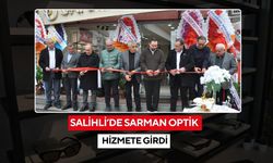 Salihli’de göz sağlığı ve şıklığın yeni buluşma noktası Sarman Optik hizmete girdi