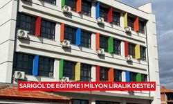 Sarıgöl’de eğitime 1 milyon liralık destek