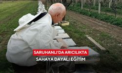 Saruhanlı’da arıcılıkta sahaya dayalı eğitim