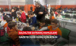 Salihli'de Gazeteciler Günü Satranç Turnuvası başladı