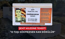 Şehidimizin emanetine uzanan kirli eller: "O taşı sökmezsen kan dökülür" diyerek tehdit ettiler!