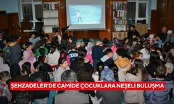 Şehzadeler’de camide çocuklara neşeli buluşma
