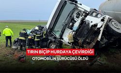 Şerit ihlali can aldı! 70 yaşındaki sürücü kazada hayatını kaybetti