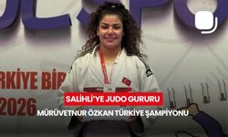 Salihli’ye judo gururu: Mürüvetnur Özkan Türkiye Şampiyonu oldu