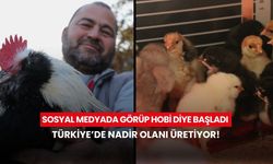 Sosyal medyada görüp hobi diye başladı, Türkiye’de nadir olanı üretiyor!