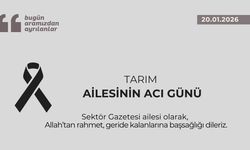 Tarım ailesinin acı günü