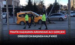 Trafik kazasının ardındaki acı gerçek! Direksiyon başında kalp krizi