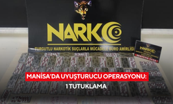 Manisa’da uyuşturucu operasyonu: 1 tutuklama
