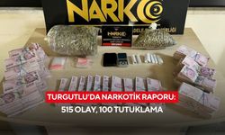 Turgutlu’da narkotik raporu: 515 olay, 100 tutuklama