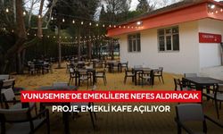 Yunusemre’de emeklilere nefes aldıracak proje, emekli kafe açılıyor