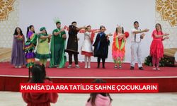 Manisa’da ara tatilde sahne çocukların