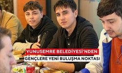 Yunusemre Belediyesi’nden gençlere yeni buluşma noktası