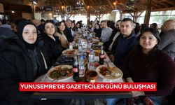 Yunusemre’de Gazeteciler Günü buluşması