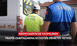Resmi Gazete’de yayımlandı: Trafik zabıtalarına scooter denetim yetkisi