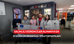 Salihlili öğrenciler Almanya’da 21 günlük Erasmus+ Stajı tamamladı