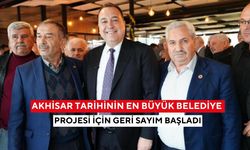 Akhisar tarihinin en büyük belediye projesi için geri sayım başladı