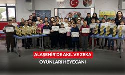 Alaşehir’de akıl ve zeka oyunları heyecanı