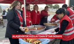 Alaşehir’de Kızılay’dan iftar ikramı