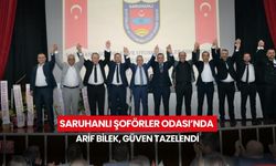 Saruhanlı Şoförler Odası’nda Arif Bilek, güven tazelendi